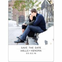 Save the Date Kendra and Wells